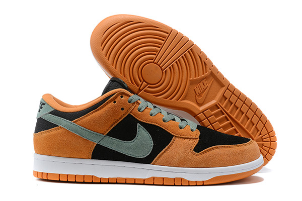 Women's Dunk Low SB Orange/Black Shoes 0173 Women's Dunk Low SB Orange/Black Shoes 0173